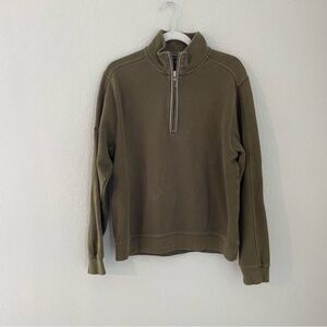 Callaway Golf X Series Ribbed Pull Over 3/4 Zip Up Mens Size Medium Sweater